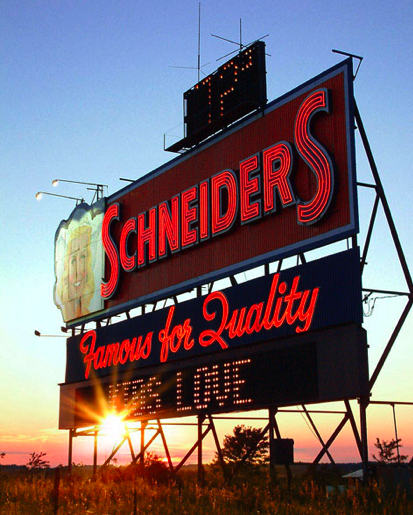 schneiders wiener beacon 401 sign