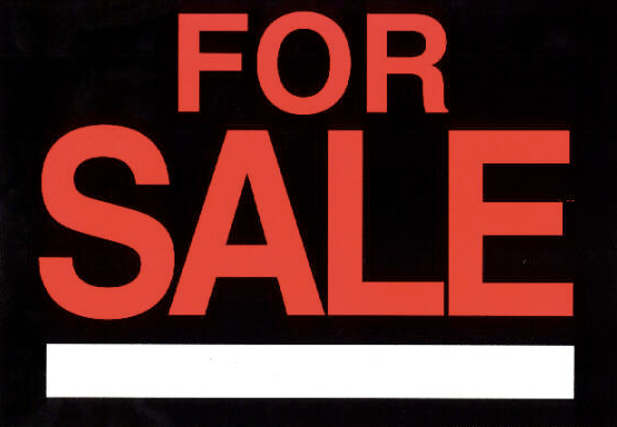 for sale sign