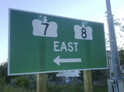 road sign