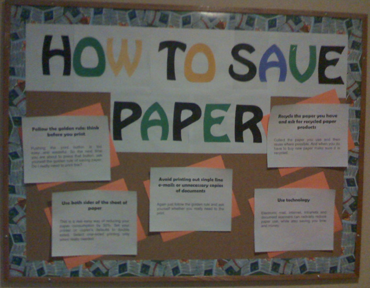 how to save money (paper)