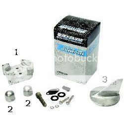 Mercruiser R / MR / Alpha One Magnesium Anode Kit  