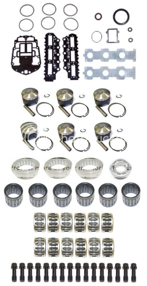 Johnson/Evinrude Powerhead Rebuild Kit   V6 Ficht / DI  