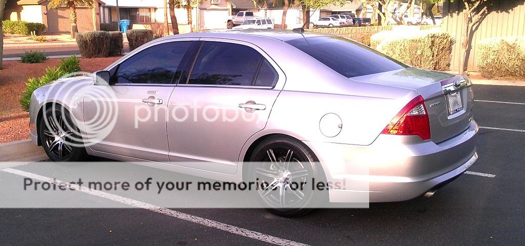 2012 Ford fusion lowering springs #5