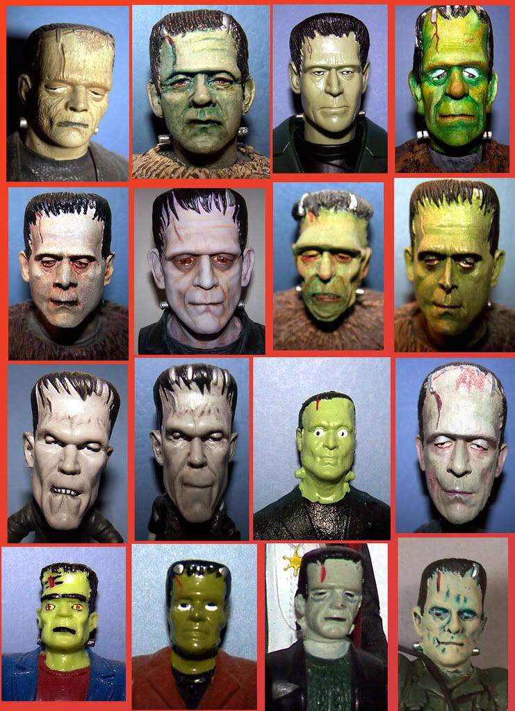 The Faces of Frankenstein